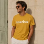 Tee-Shirt Touriste Ocre