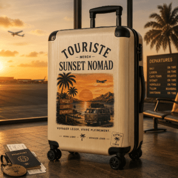 Valise Touriste Merch Sunset Nomad