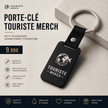 Porte-clé Touriste Merch Signature