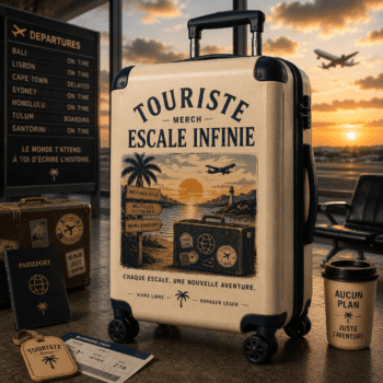 Valise Touriste Merch Escale Infinie