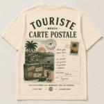 T-Shirt Touriste Merch Carte Postale