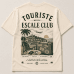 T-Shirt Touriste Merch Escale Club
