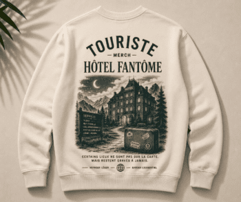 Sweat Touriste Merch Hôtel Fantôme